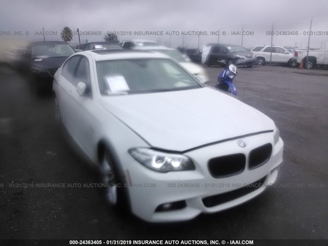 WBAKN9C52FD961462 - 2015 BMW 550 I WHITE photo 1