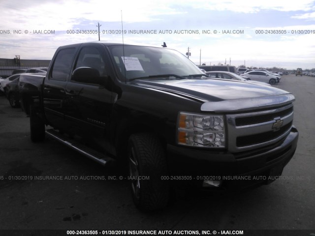 3GCPCTE01BG227485 - 2011 CHEVROLET SILVERADO C1500 LTZ BLACK photo 1