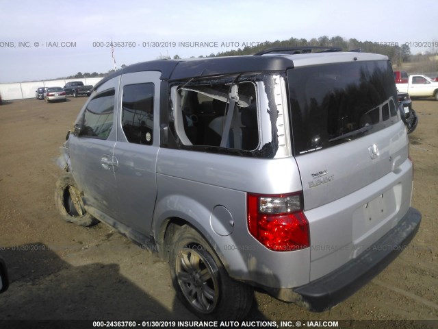 5J6YH28776L017307 - 2006 HONDA ELEMENT EX SILVER photo 3