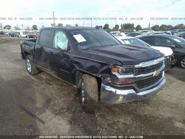 3GCUKREC4GG259664 - 2016 CHEVROLET SILVERADO K1500 LT BLACK photo 1