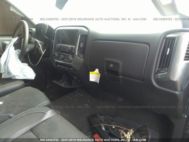 3GCUKREC4GG259664 - 2016 CHEVROLET SILVERADO K1500 LT BLACK photo 5