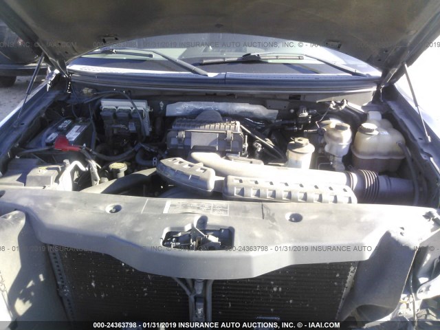 1FTPW12V26FA82069 - 2006 FORD F150 SUPERCREW მუქი ლურჯი ფოტო 10