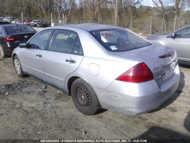 JHMCM56117C006430 - 2007 HONDA ACCORD VALUE SILVER photo 3