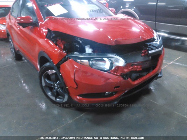 3CZRU6H59JG705238 - 2018 HONDA HR-V EX RED photo 6