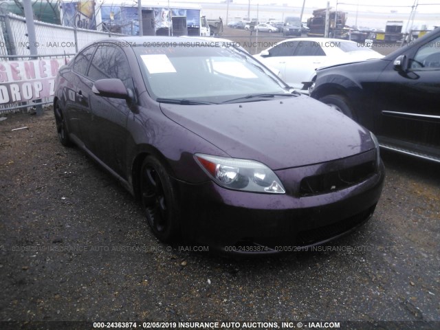JTKDE177270159181 - 2007 TOYOTA SCION TC მუქწითელი ფოტო 1