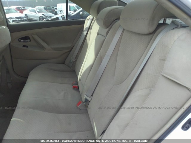 4T4BE46K89R095991 - 2009 TOYOTA CAMRY SE/LE/XLE 白色 照片 8
