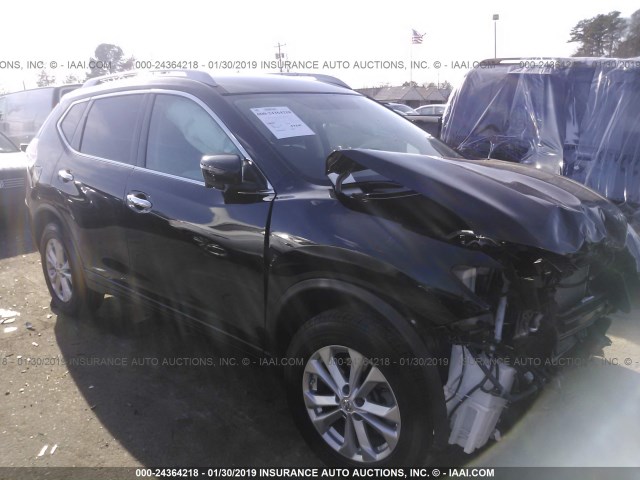 5N1AT2MN9GC764544 - 2016 NISSAN ROGUE S/SL/SV BLACK photo 1