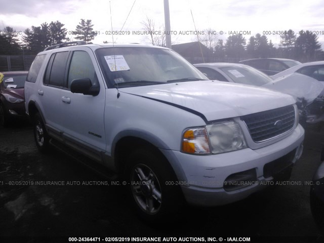 1FMZU73E32ZB42185 - 2002 FORD EXPLORER XLT WHITE photo 1