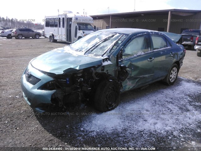 1NXBU4EEXAZ235696 - 2010 TOYOTA COROLLA S/LE/XLE GREEN photo 2