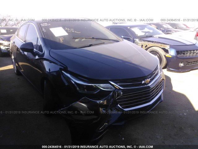 1G1BF5SM5H7231573 - 2017 CHEVROLET CRUZE PREMIER BLACK photo 1