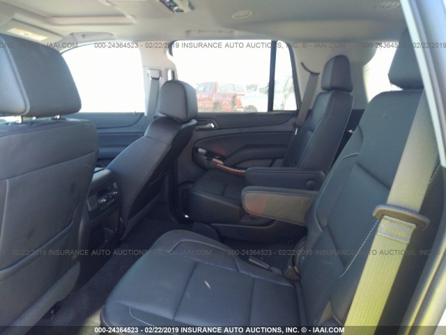 1GNSCCKC9KR106543 - 2019 CHEVROLET TAHOE C1500 PREMIER BLUE photo 8