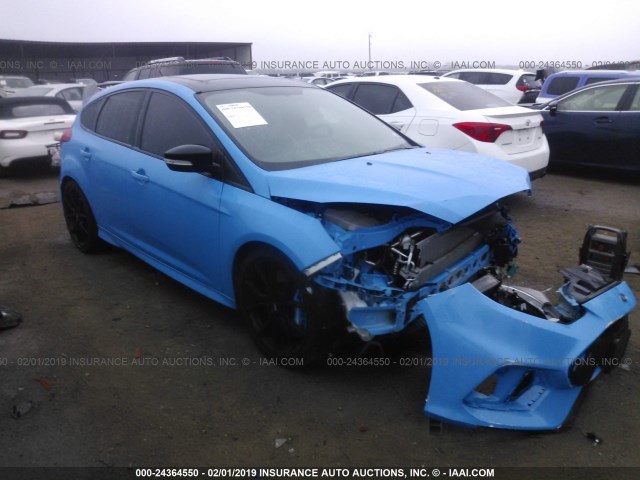 WF0DP3TH1J4127539 - 2018 FORD FOCUS RS BLUE photo 1