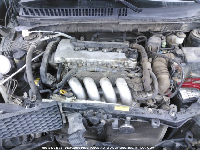 5Y2SN62L63Z405963 - 2003 PONTIAC VIBE GT BLACK photo 10