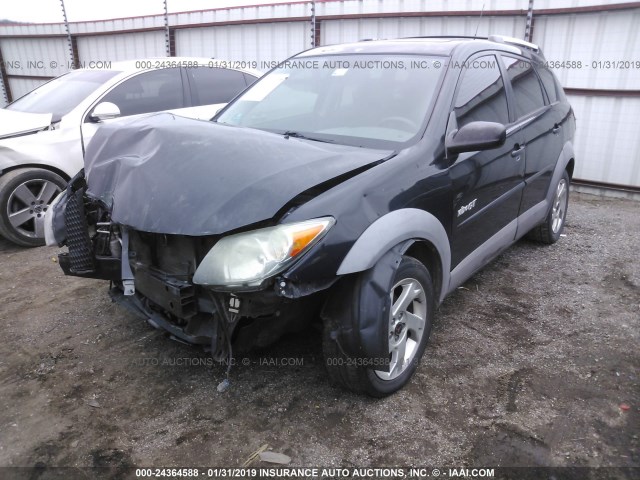 5Y2SN62L63Z405963 - 2003 PONTIAC VIBE GT BLACK photo 2