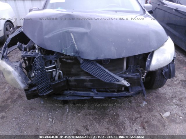 5Y2SN62L63Z405963 - 2003 PONTIAC VIBE GT BLACK photo 6