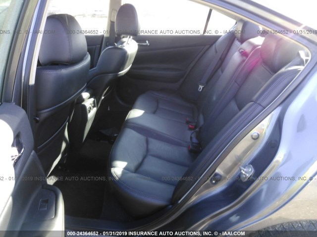 1N4AA5AP0EC478120 - 2014 NISSAN MAXIMA S/SV GRAY photo 8