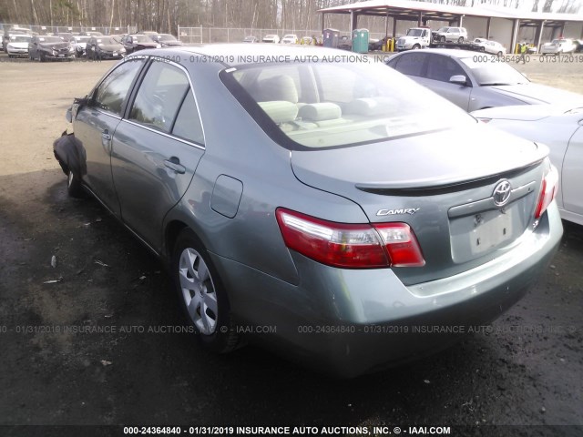 4T1BE46K67U626676 - 2007 TOYOTA CAMRY NEW GENERAT CE/LE/XLE/SE TEAL photo 3