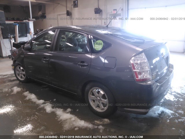 JTDKB20U183415548 - 2008 TOYOTA PRIUS GRAY photo 3