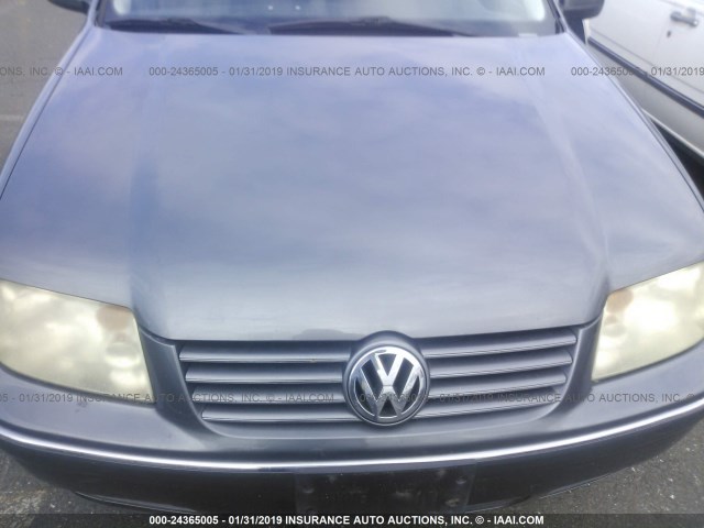 3VWRA69M95M078078 - 2005 VOLKSWAGEN JETTA GL GRAY photo 6