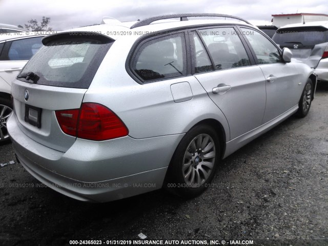 WBAUT935X9A190785 - 2009 BMW 328 IT SILVER photo 4