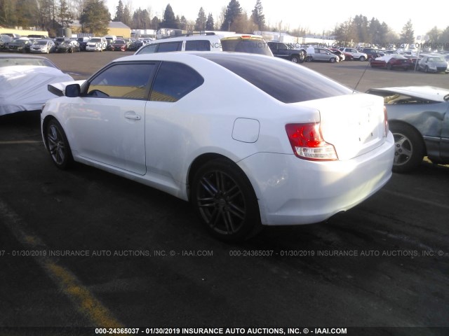 JTKJF5C73D3058514 - 2013 TOYOTA SCION TC WHITE photo 3