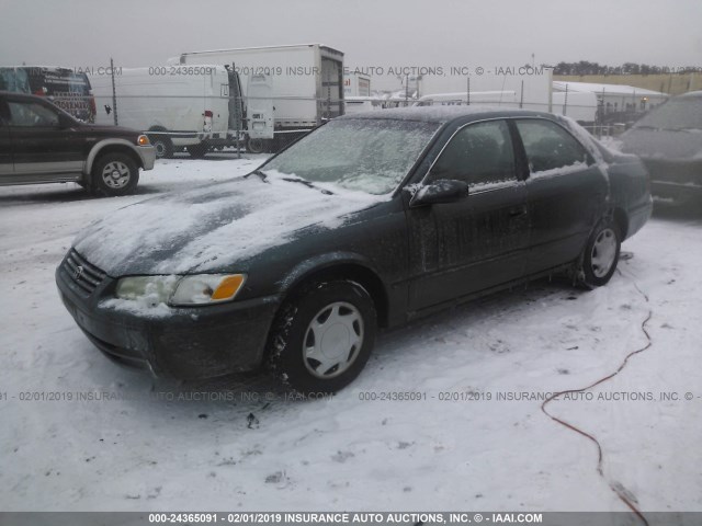 4T1BG22K7WU345957 - 1998 TOYOTA CAMRY CE/LE/XLE 绿色 照片 2