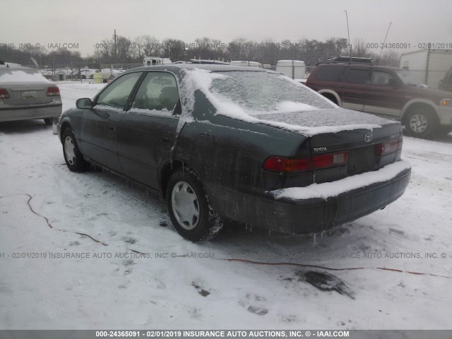 4T1BG22K7WU345957 - 1998 TOYOTA CAMRY CE/LE/XLE 绿色 照片 3