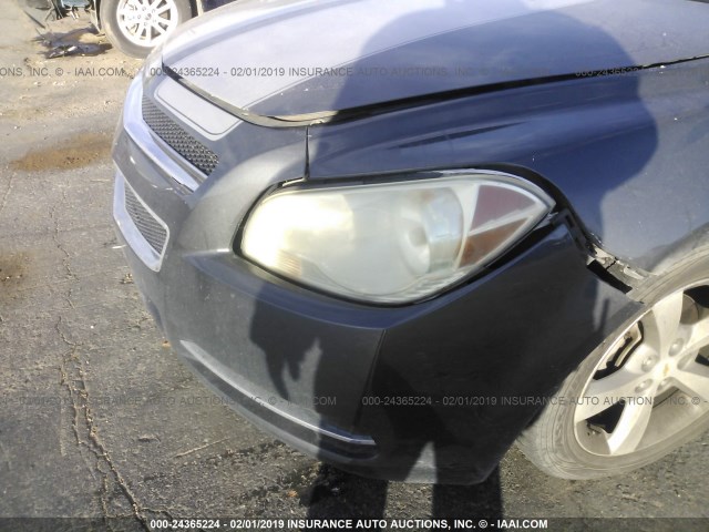 1G1ZC5EUXBF101353 - 2011 CHEVROLET MALIBU 1LT ნაცრისფერი ფოტო 6