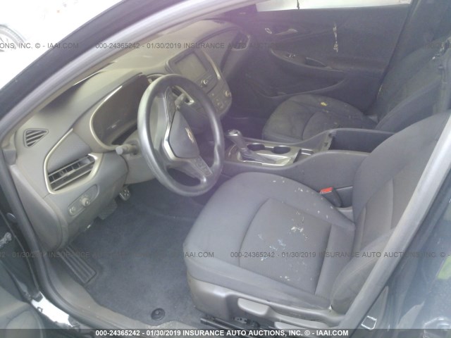 1G1ZB5ST2HF111446 - 2017 CHEVROLET MALIBU LS BLACK photo 6