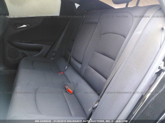 1G1ZB5ST2HF111446 - 2017 CHEVROLET MALIBU LS BLACK photo 8
