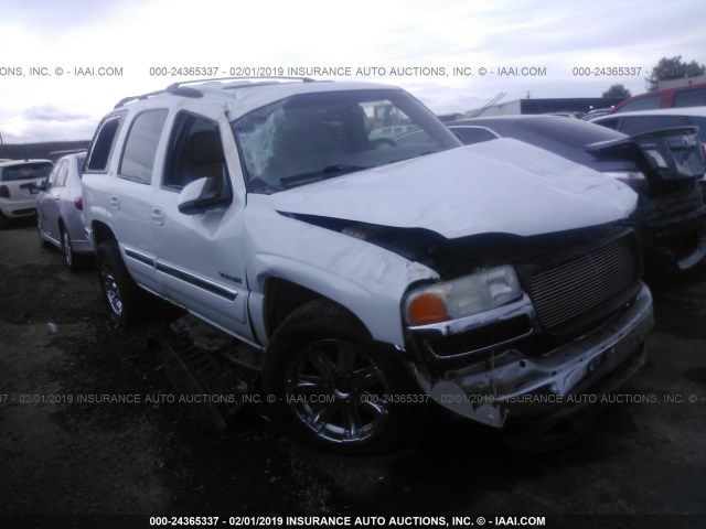 1GKEK13T41J273146 - 2001 GMC YUKON WHITE photo 1