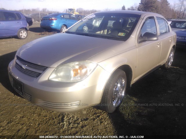 1G1AK55F577408111 - 2007 CHEVROLET COBALT LS Unknown photo 2