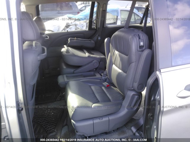 5FNRL38676B101720 - 2006 HONDA ODYSSEY EXL BLUE photo 8