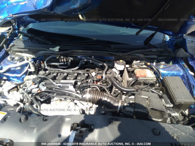 SHHFK7H44JU230002 - 2018 HONDA CIVIC SPORT 蓝色 照片 10