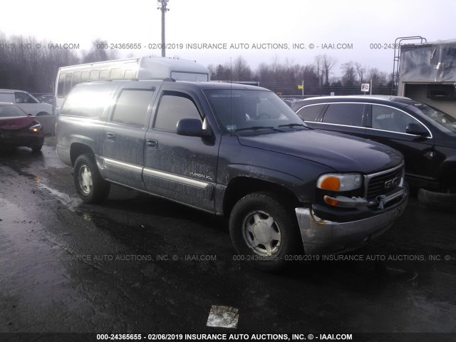 1GKFK16T34J112212 - 2004 GMC YUKON XL K1500 BLUE photo 1