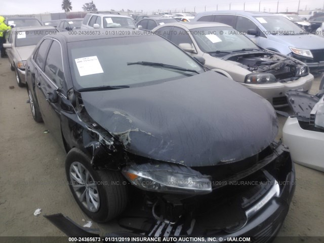 4T4BF1FK7FR463374 - 2015 TOYOTA CAMRY LE/XLE/SE/XSE BLACK photo 1