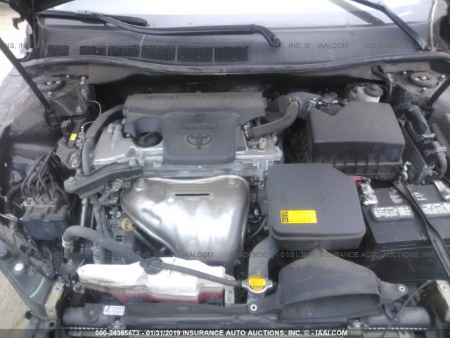 4T4BF1FK7FR463374 - 2015 TOYOTA CAMRY LE/XLE/SE/XSE BLACK photo 10