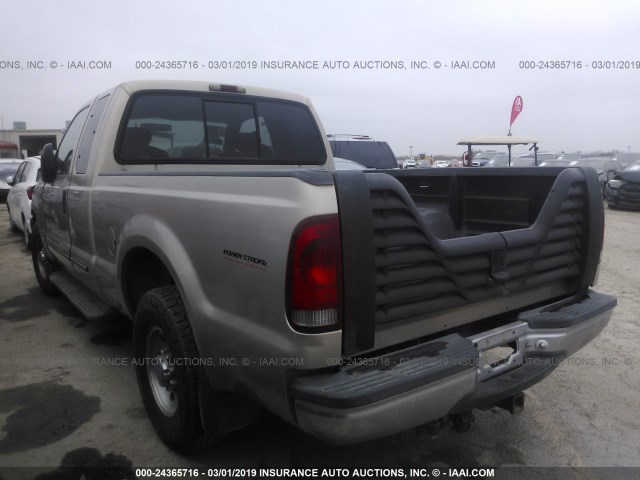 1FTSX30F5XEE58768 - 1999 FORD F350 SRW SUPER DUTY BROWN photo 3