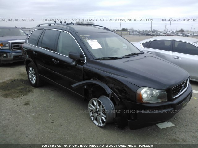 YV1CM91H141081417 - 2004 VOLVO XC90 T6 BLACK photo 1