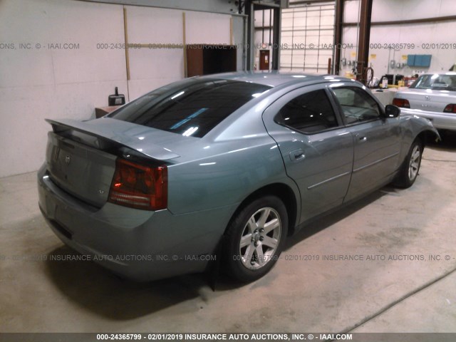 2B3KA43G17H834906 - 2007 DODGE CHARGER SE/SXT GRAY photo 4