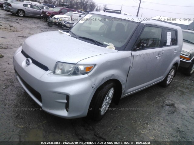 JTLZE4FE7CJ013138 - 2012 TOYOTA SCION XB 银色 照片 2
