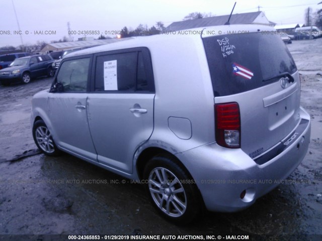 JTLZE4FE7CJ013138 - 2012 TOYOTA SCION XB 银色 照片 3