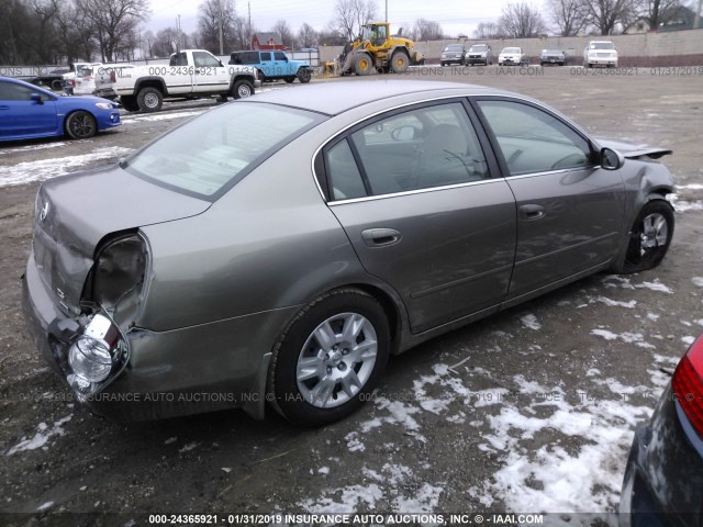 1N4AL11D76N383293 - 2006 NISSAN ALTIMA S/SL GRAY photo 4