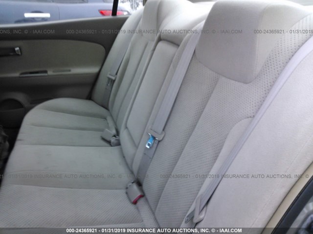 1N4AL11D76N383293 - 2006 NISSAN ALTIMA S/SL GRAY photo 8