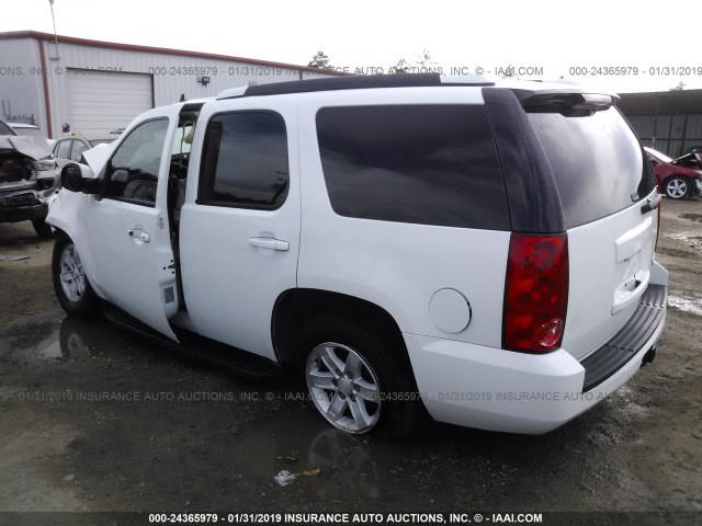 1GKFC13057R424044 - 2007 GMC YUKON 白色 照片 3