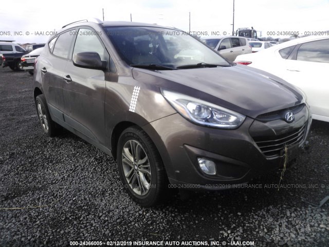 KM8JU3AG7FU993371 - 2015 HYUNDAI TUCSON LIMITED/SE BROWN photo 1