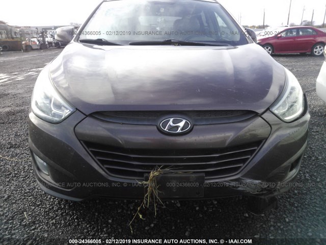 KM8JU3AG7FU993371 - 2015 HYUNDAI TUCSON LIMITED/SE BROWN photo 10