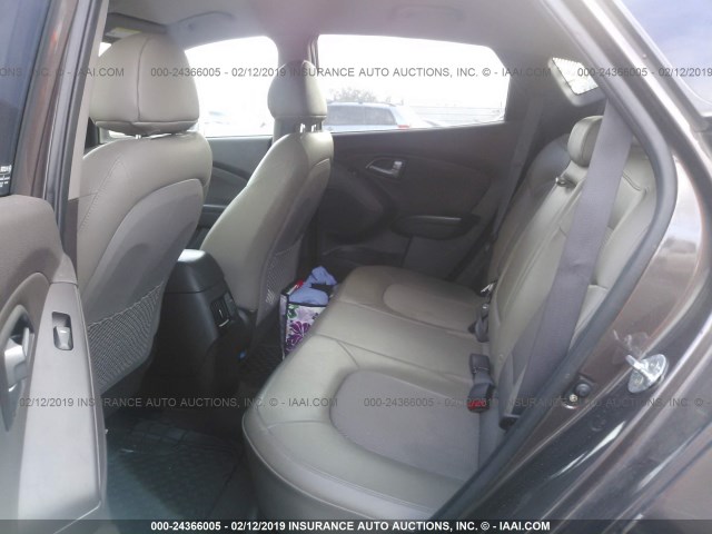 KM8JU3AG7FU993371 - 2015 HYUNDAI TUCSON LIMITED/SE BROWN photo 8