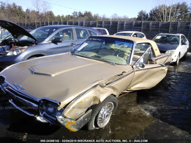 2483Z31171 - 1962 FORD THUNDERBIRD  BROWN photo 2