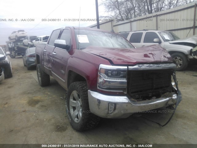 3GCUKSEC8JG414182 - 2018 CHEVROLET SILVERADO K1500 LTZ MAROON photo 1